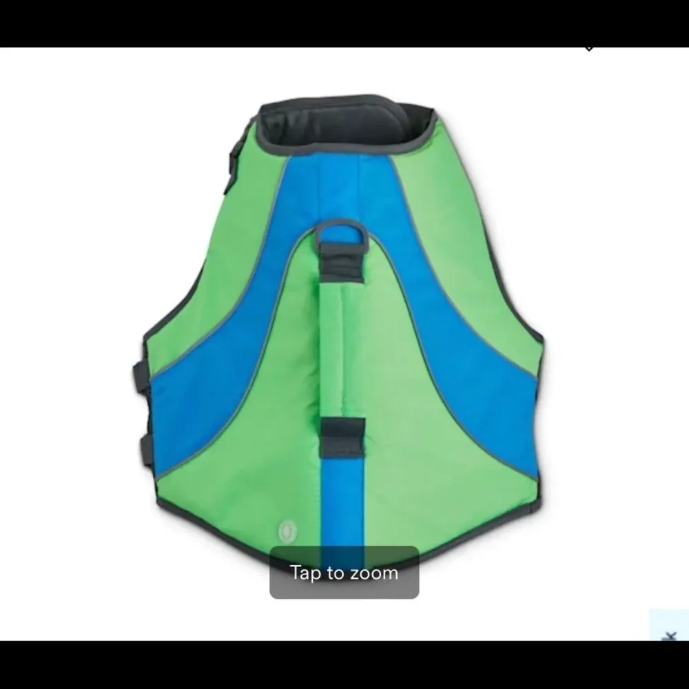 Green Blue Youly Life Vest Sz Small